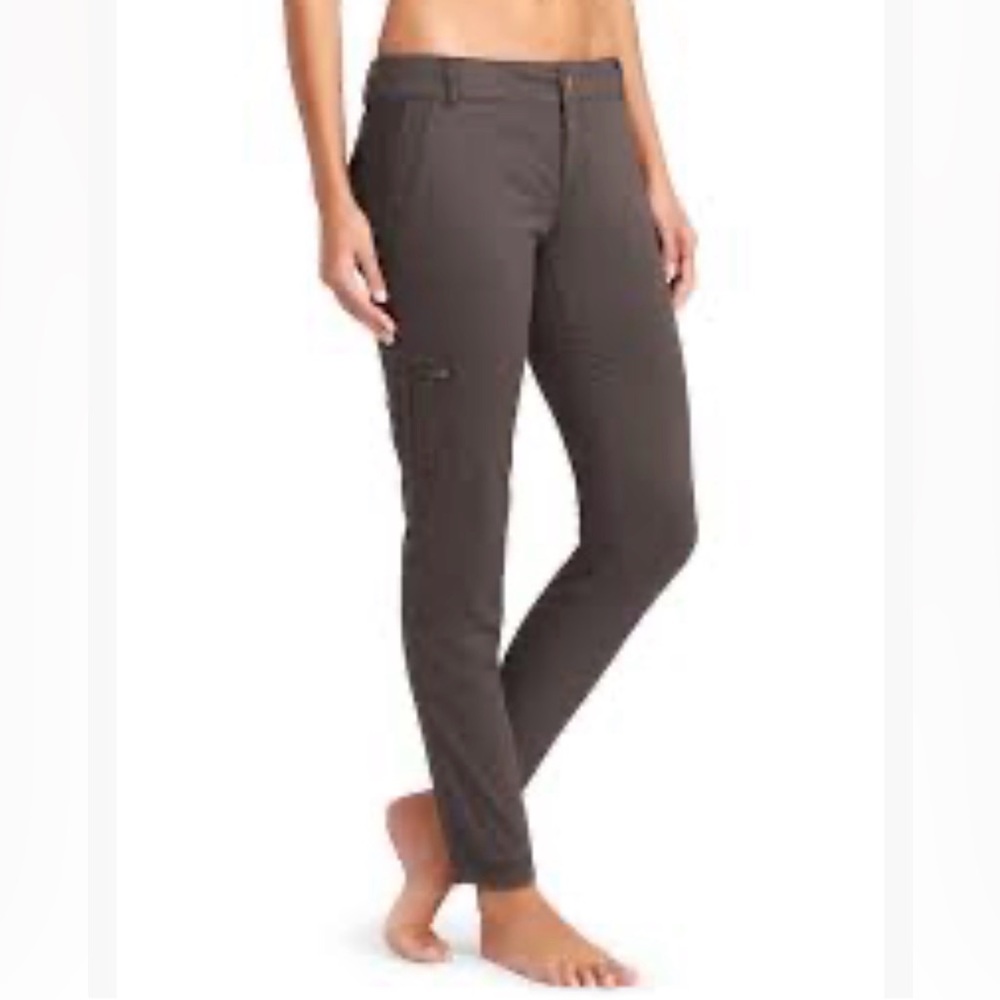 Athleta Slim Tapered Pants – Size 0– Green – Good Condition